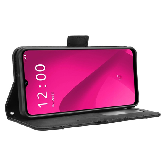 Flip case for T Phone 2 5G, Card Slot, black