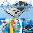 IP68 waterproof case for iPhone 17 Pro, silver