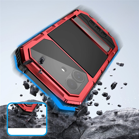 R-JUST armoured case with stand for iPhone 17