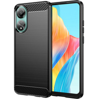 Case for Oppo A78 4G, Carbon, black