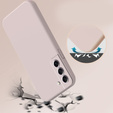 Case for Samsung Galaxy S22 5G, Silicone Lite, pink