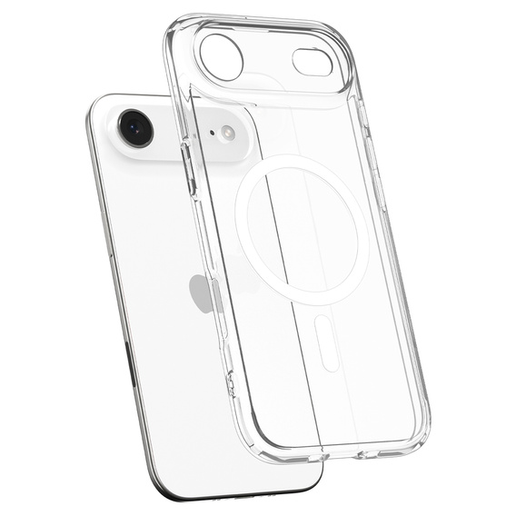 Spigen Ultra Hybrid MagSafe Case for iPhone Air, Clear/White