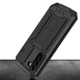 Armored case for Samsung Galaxy S22+ Plus 5G, R-JUST CamShield Slide, black