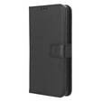 Flip case for Nokia C12 4G, Wallet Smart Magnet, black
