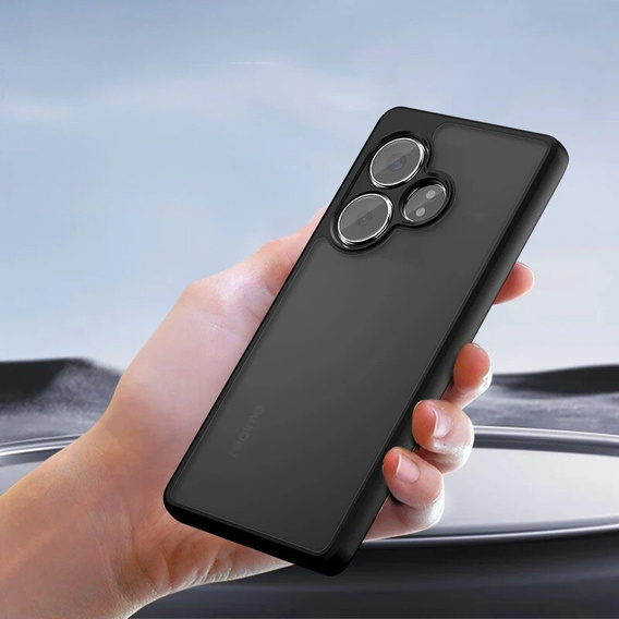 Case for Realme GT 6 / 6T, Fusion Hybrid, black