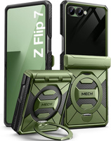 Tongate MECH case with MagSafe for Samsung Galaxy Z Flip 7, green
