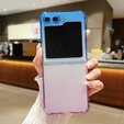 Case for Samsung Z Flip5, Gradient Dropproof, Purple / blue