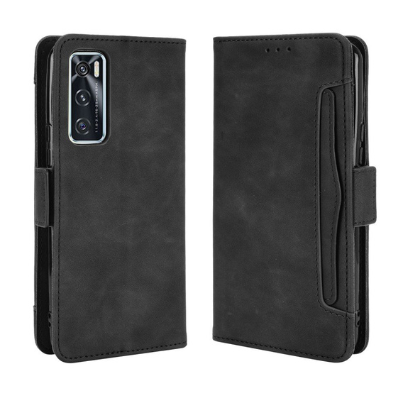 Flip case for vivo V20 SE / vivo Y70 2020, Card Slot, black