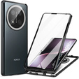 Case for Honor Magic 7 Lite, Magnetic Dual Glass, black