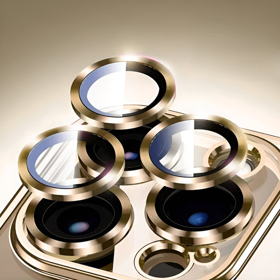 Case for iPhone 11 Pro Max, Electro MagSafe, gold + Screen Glass