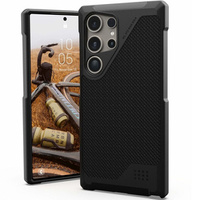 Urban Armor Gear Case for Samsung Galaxy S24 Ultra, Metropolis LT MagSafe Kevlar, black