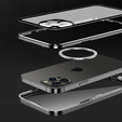 Magnetic Dual Glass MagSafe case for iPhone 16 Pro, black