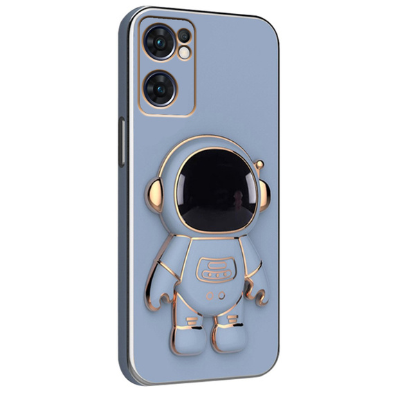 Case for Oppo Reno 7 5G, Astronaut, blue