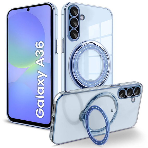 Magnetic Case for Samsung Galaxy A36 5G, for MagSafe, blue