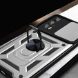Case for Motorola Edge 20 Pro, CamShield Slide, silver