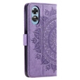 Flip case for Oppo A17, Mandala, purple
