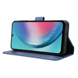 Flip case for Samsung Galaxy M55 5G, Wallet Smart Magnet, blue