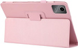 Case for Lenovo Tab M11, bi-fold, with flap, pink
