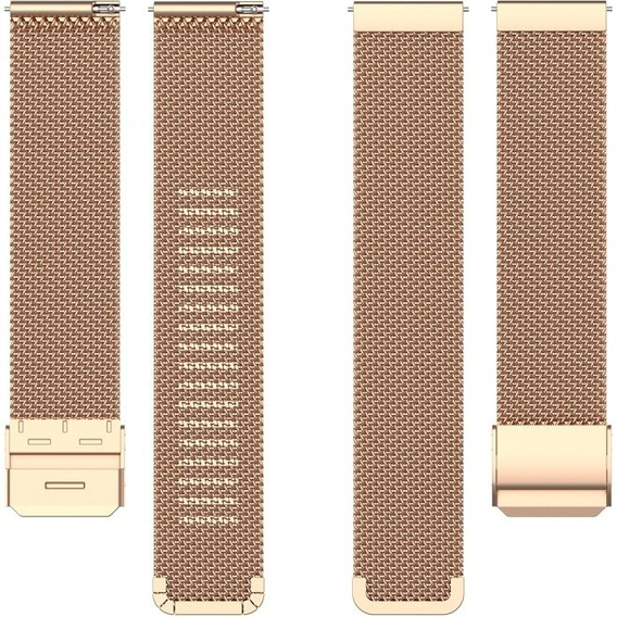 Milanese bracelet 18mm for Garmin Vivoactive 4S, Black