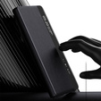 Flap case for Honor Magic V3 5G, Side View, black