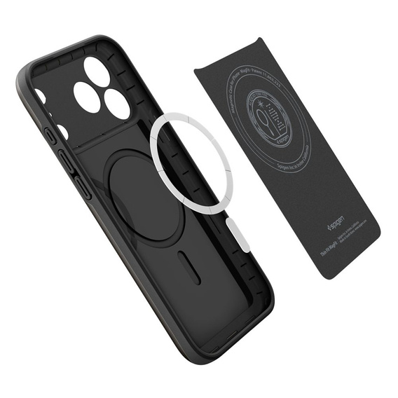 Spigen case for iPhone 17 Pro Max, Thin Fit MagSafe, Black