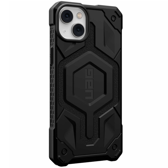 Urban Armor Gear Case for iPhone 14 Plus, Monarch MagSafe Kevlar, black