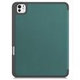 Case for iPad Pro 11" 2024 (5 gen.), Smartcase with stylus space, green