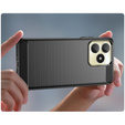 Case for Realme C53 4G, Carbon, black