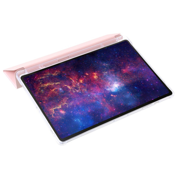 Case for Samsung Galaxy Tab S9 Ultra, Smartcase Hybrid, with stylus space, pink