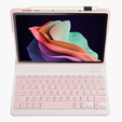 Case + keyboard Lenovo Tab P11 Gen 2, Pen Slot, pink rose gold