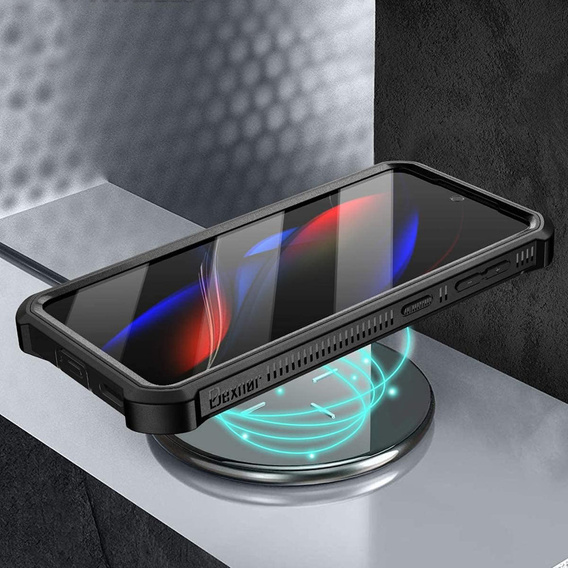 Armored case for Samsung Galaxy S21, Dexnor Full Body, black