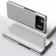 Case for Xiaomi Poco M4 Pro 4G, Clear View, silver