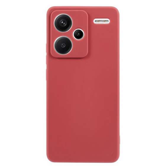 Case for Xiaomi Redmi Note 13 Pro+, Silicone Lite, red