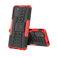 Case for Motorola Moto G22, Tire Armor, red