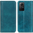 Case for Xiaomi Redmi Note 12S, Wallet Litchi Leather, green