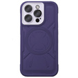 Case for iPhone 15 Pro, ERBORD Armor Mag, purple