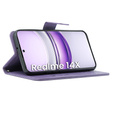 Flip case for Realme 14X / Realme C75, Butterfly, purple
