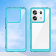 Case for Xiaomi Redmi Note 13 Pro 5G, Fusion Hybrid, transparent / blue