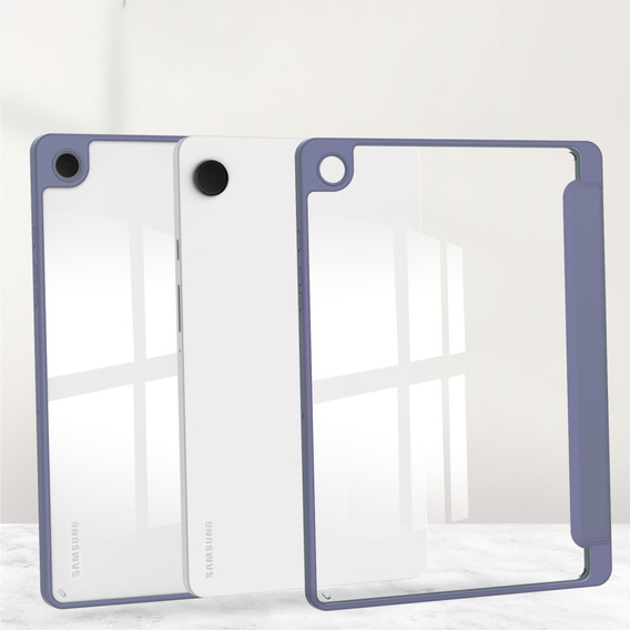 Case for Samsung Galaxy Tab A9+, Smartcase Hybrid, with stylus space, purple