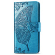 Flip case for Xiaomi Redmi 9, Butterfly, blue