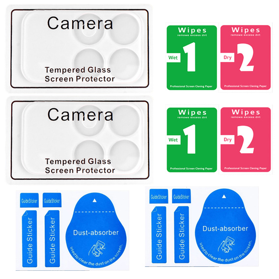 2x ERBORD Tempered Glass Screen Protector for Xiaomi Poco F8 Pro