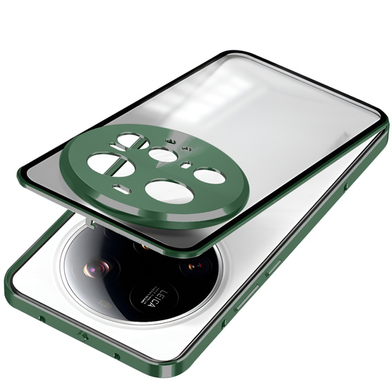 1 x Case for Xiaomi 15 Ultra, Frame Case, green