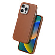 Case for iPhone 14 Pro, Dux Ducis Max Naples, brown