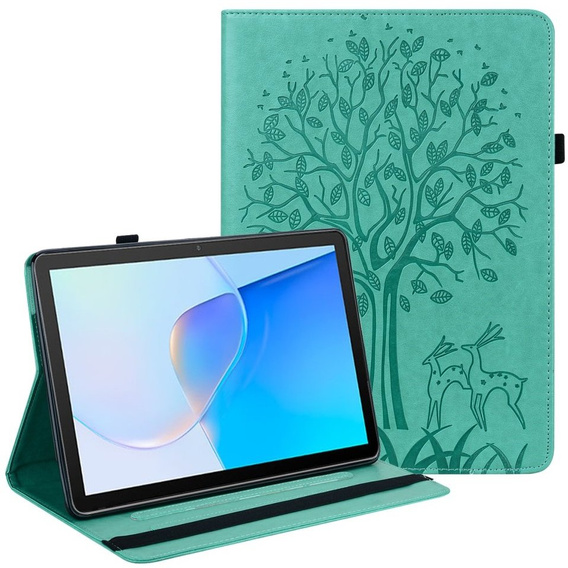 Flap case for Huawei MatePad SE 10.4, tree, green