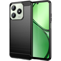 Case for Realme C61, Carbon, black