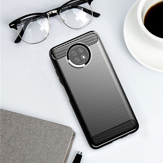Case for Xiaomi Redmi Note 9T 5G, Carbon, black