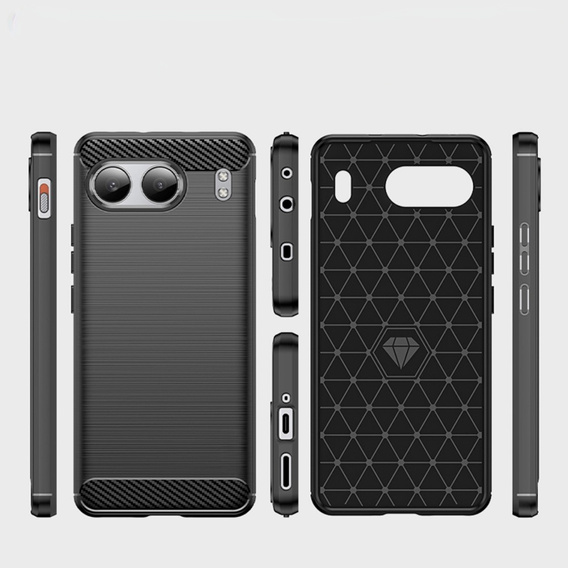 Case for OnePlus Nord 4, Carbon, black
