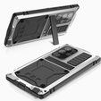 Armored case for Samsung Galaxy S25 Ultra, R-JUST, silver
