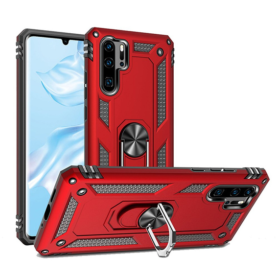 Armor Case for Huawei P30 Pro, Nox Case Ring, red