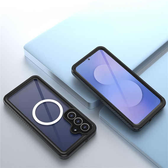 Redpepper IP68 waterproof case with 360° protection and MagSafe for Samsung Galaxy S25 FE